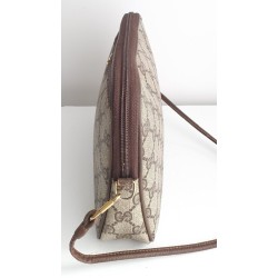Gucci Crossbody Tasche Braun Leder