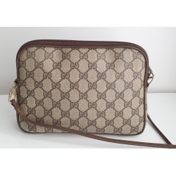 Gucci Crossbody Tasche Braun Leder