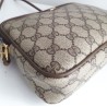 Gucci Crossbody Tasche Braun Leder