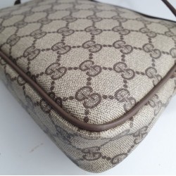 Gucci Crossbody Tasche Braun Leder
