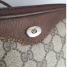 Gucci Crossbody Tasche Braun Leder