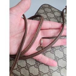 Gucci Crossbody Tasche Braun Leder