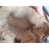 Gucci Beuteltasche Canvas Braun Leder