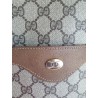Gucci Schultertasche Supreme Tote Bag Gross GG Braun Leder
