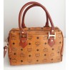 MCM Speedy Boston 25 Heritage Cognac Canvas.