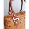 MCM Speedy Boston 25 Heritage Cognac Canvas.