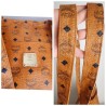 MCM Shopper Medium Heritage Cognac Canvas.