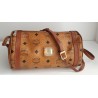 MCM Crossbody Rund Vintage Cognac Canvas