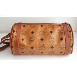 MCM Crossbody Rund Vintage Cognac Canvas