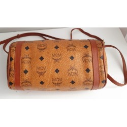 MCM Crossbody Rund Vintage Cognac Canvas