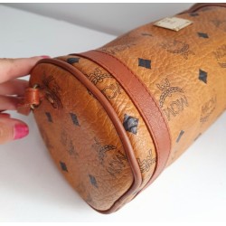 MCM Crossbody Rund Vintage Cognac Canvas