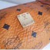MCM Crossbody Rund Vintage Cognac Canvas