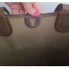 Gucci Schultertasche Supreme Tote Bag GG Braun Leder