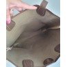 Gucci Schultertasche Supreme Tote Bag GG Braun Leder