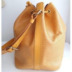Louis Vuitton Petit Sac Noe Gelb Epi Leder.