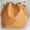 Louis Vuitton Petit Sac Noe Gelb Epi Leder.