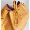 Louis Vuitton Petit Sac Noe Gelb Epi Leder.
