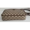 Gucci Neccesaire/Crossbody Tasche Leder Canvas Braun