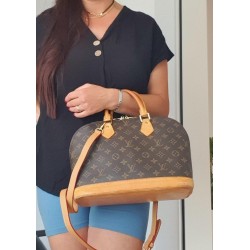 Louis Vuitton Alma Monogram Canvas.