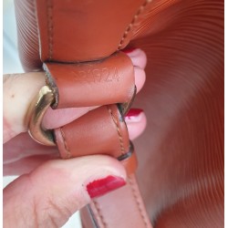 Louis Vuitton Grand Sac Noé Epi Leder Cognac Braun.