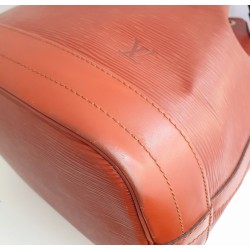 Louis Vuitton Grand Sac Noé Epi Leder Cognac Braun.