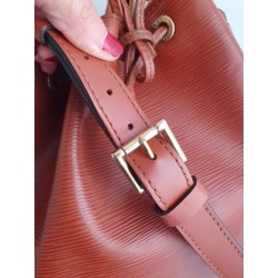 Louis Vuitton Grand Sac Noé Epi Leder Cognac Braun.