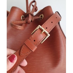 Louis Vuitton Grand Sac Noé Epi Leder Cognac Braun.