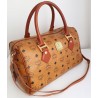 MCM Speedy Boston 30 Heritage Cognac Canvas.