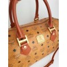 MCM Speedy Boston 30 Heritage Cognac Canvas.