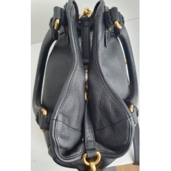 Marc Jacobs Henkel/Umhängetasche Medium Soft Leder Schwarz