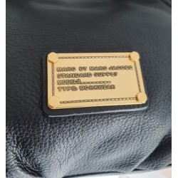 Marc Jacobs Henkel/Umhängetasche Medium Soft Leder Schwarz