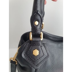 Marc Jacobs Henkel/Umhängetasche Medium Soft Leder Schwarz